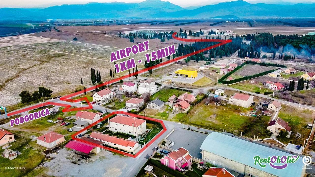Simo Apartments Airport Podgorica Exteriör bild