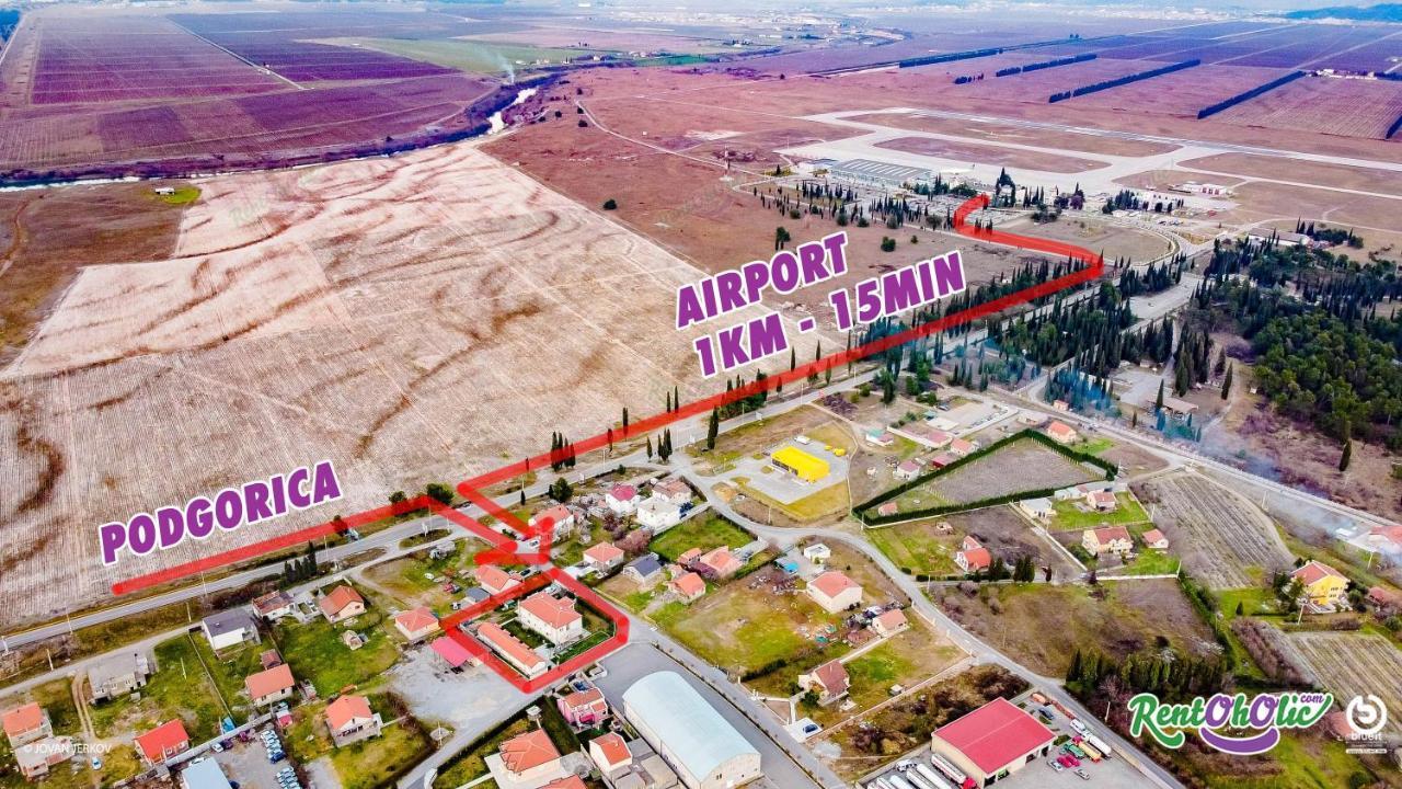 Simo Apartments Airport Podgorica Exteriör bild