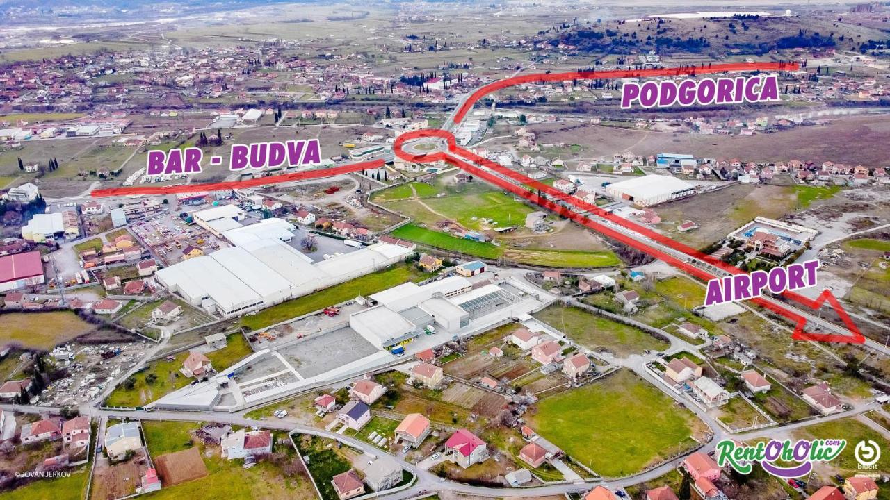 Simo Apartments Airport Podgorica Exteriör bild